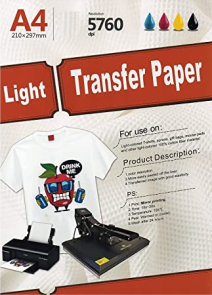 Papel transfer polo claro A4