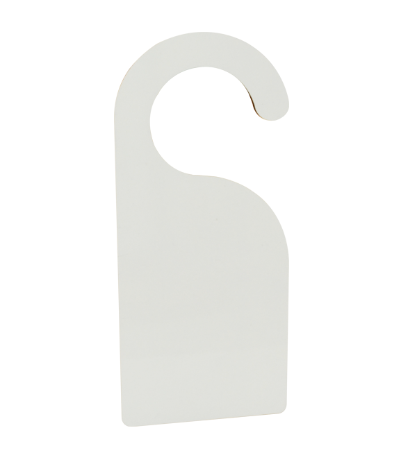 Señal de puerta MDF  9x24x0.5cm